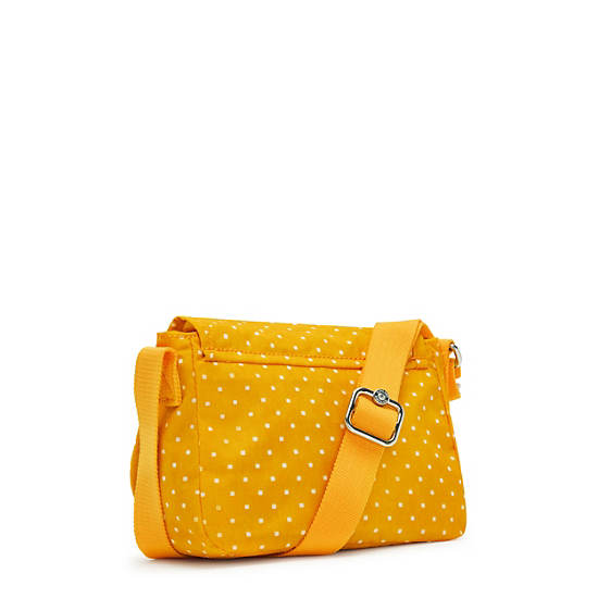 Kipling Sabian Classic Printed Crossbody Mini Veske Gul | NO 1876ZU